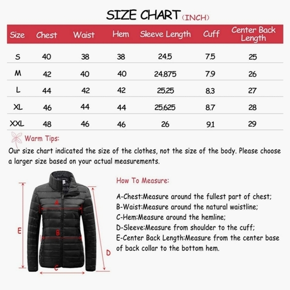 Wine Packable Puffer Hoodie w/Duck Down & Pouch Size XXL - Picture 9 of 16